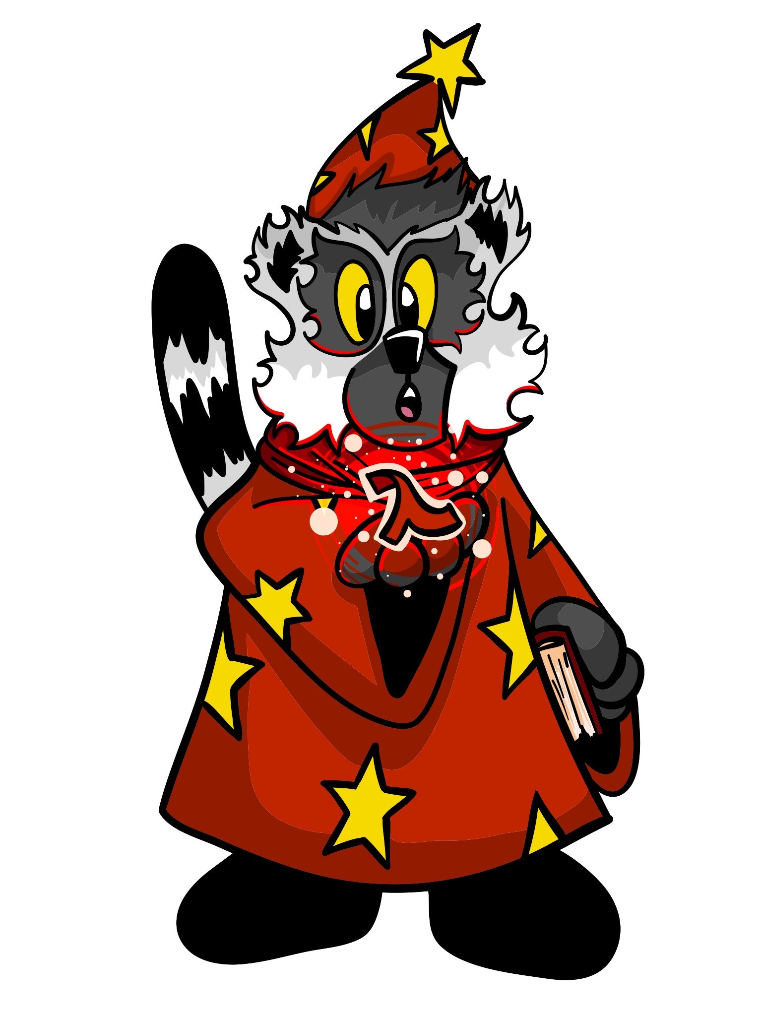 A lemur illustrated by Brandon Weaver